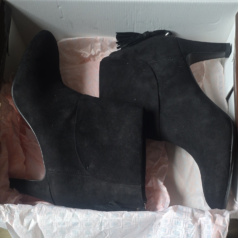 Bandolino Black Heeled Boots